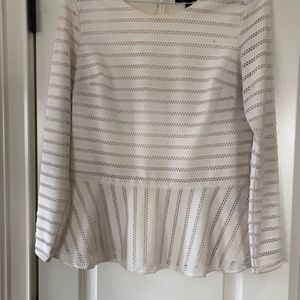 Banana Republic peplum top